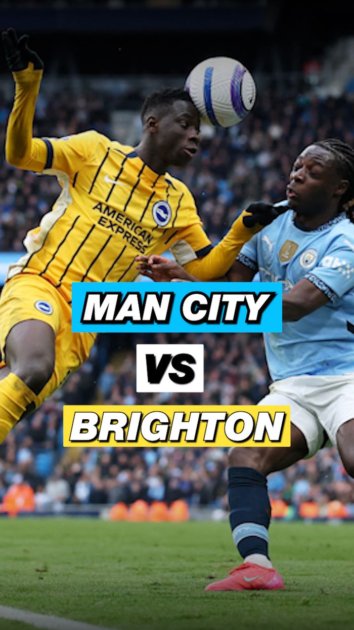 Video: Ekspresi Kekecewaan Man City Usai Ditahan Imbang Brighton