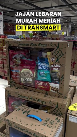 Video: Sambut Hari Raya Idul Fitri, Jajan Lebaran-Hampers Murah Meriah di Transmart