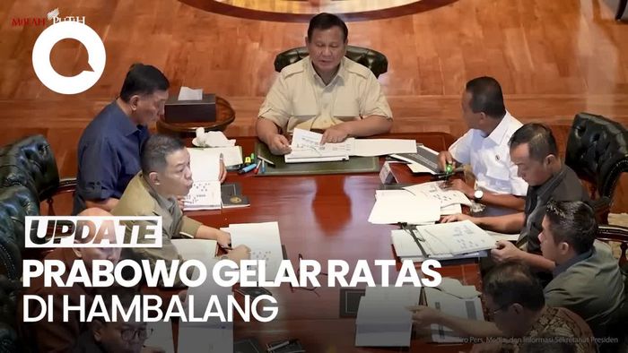 Video Prabowo Pimpin Ratas di Hambalang, Fokus Ciptakan Lapangan Kerja