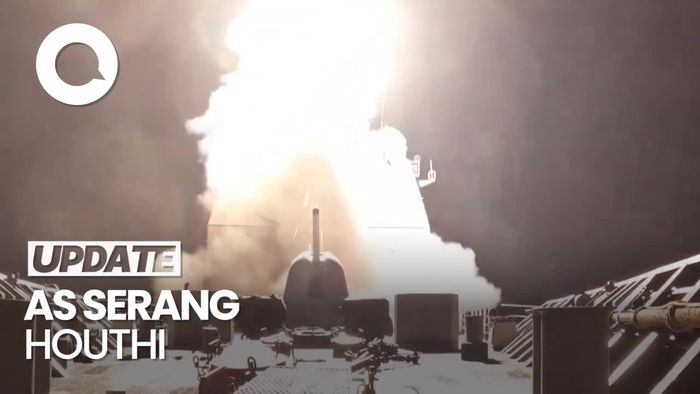 Video: Detik-detik Rudal AS Hantam Wilayah Houthi di Yaman
