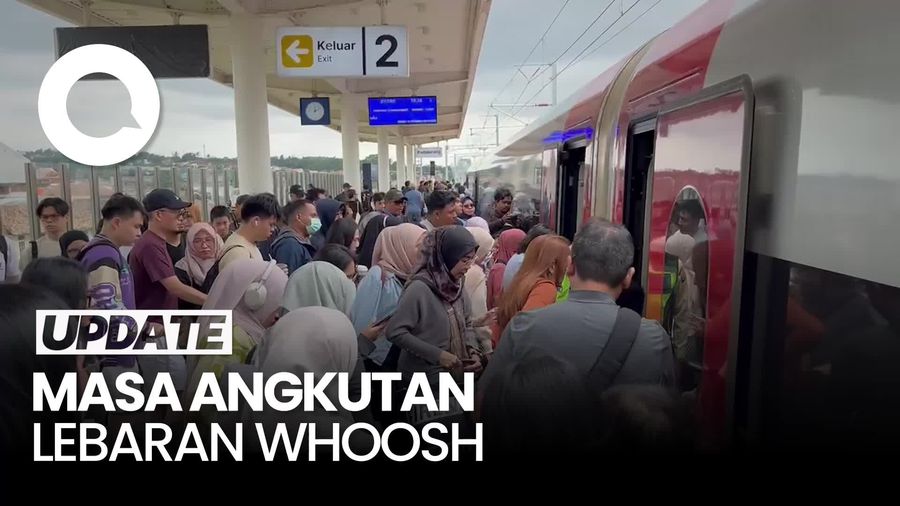 Video: KCIC Sediakan 808 Ribu Kursi Whoosh saat Masa Mudik Lebaran