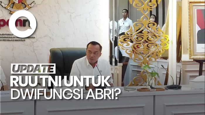 Video: Istana Bantah RUU TNI Disebut untuk Hidupkan Dwifungsi ABRI