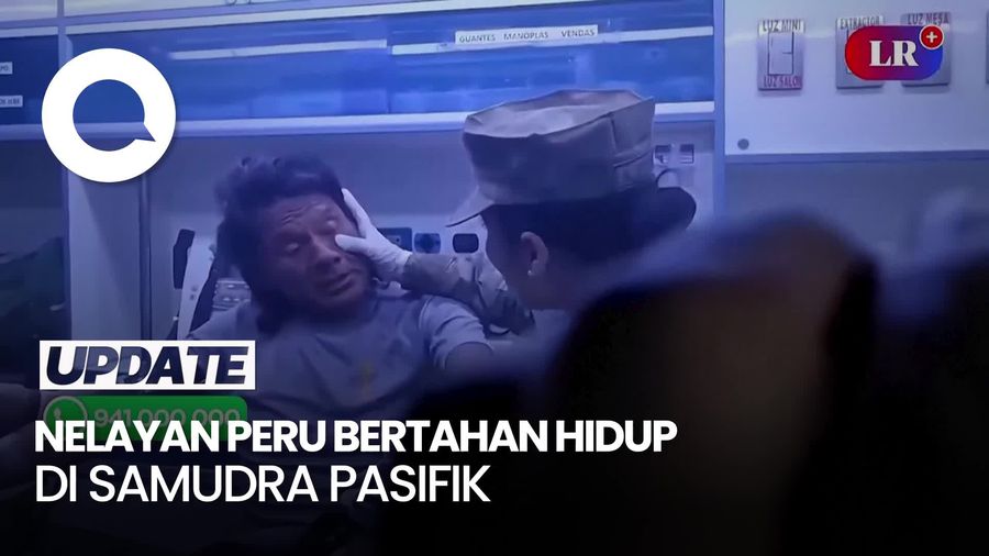 Video: Kisah Nelayan Peru Bertahan Hidup 95 Hari di Samudra Pasifik, Makan Kecoak-Burung