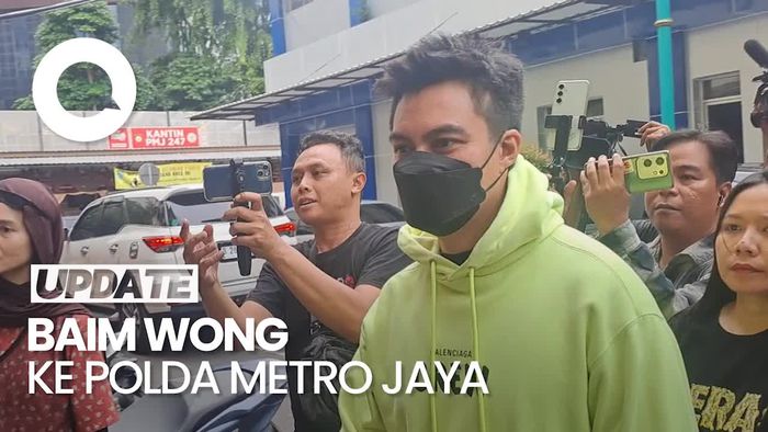 Video: Baim Wong Jenguk Nikita Mirzani di Polda Metro Jaya 