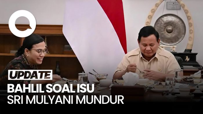 Video Respons Bahlil soal Isu Menkeu Sri Mulyani Mundur 