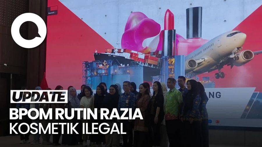 Video: BPOM Bakal Razia Kosmetik Ilegal Jelang Lebaran