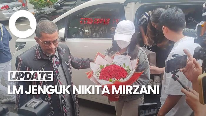 Video: Momen LM Jenguk Nikita Mirzani di Rutan Polda Metro Jaya