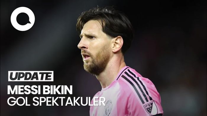 Video Gol Keren Messi Lawan Atlanta: Meliuk-liuk Bikin Bek-Kiper Tersungkur