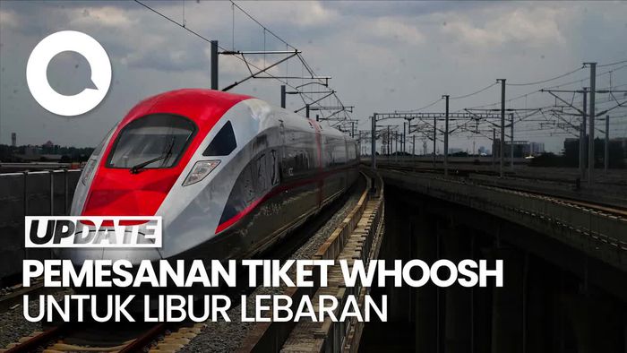 Video: Hore! Tiket Whoosh Bisa Dipesan Lebih Cepat Buat Libur Lebaran