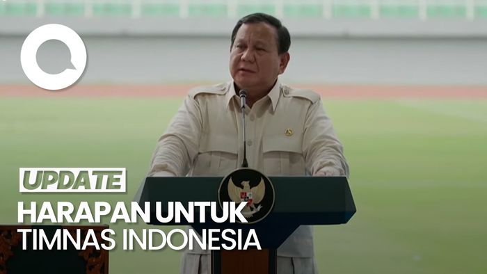 Video Prabowo: Indonesia Harus Masuk Piala Dunia, Itu Tekad Kita