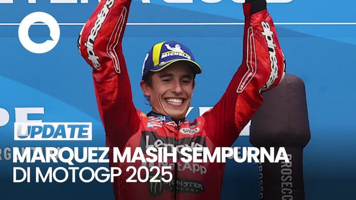 Video Klasemen MotoGP 2025: Marquez Masih Sempurna, Bagnaia Ketiga