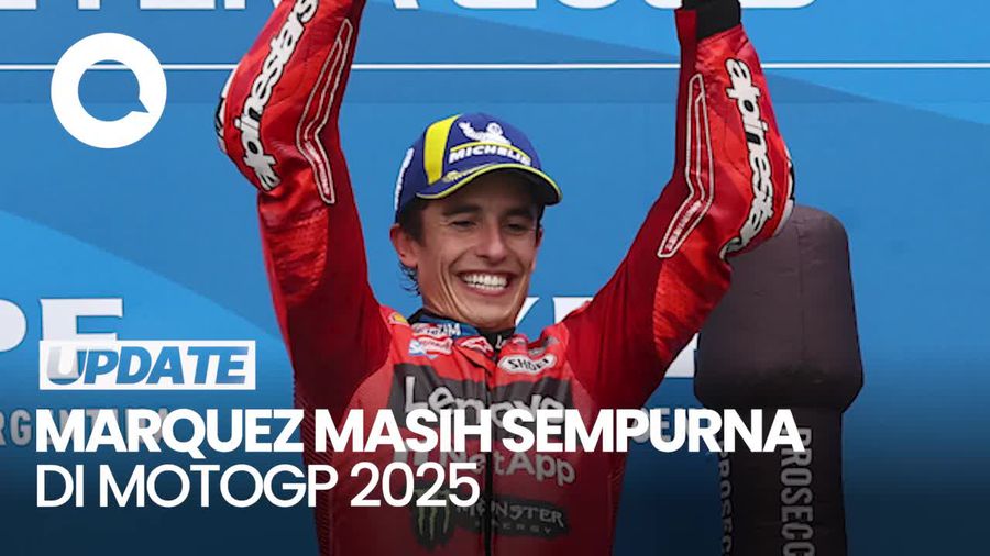 Video Klasemen MotoGP 2025: Marquez Masih Sempurna, Bagnaia Ketiga