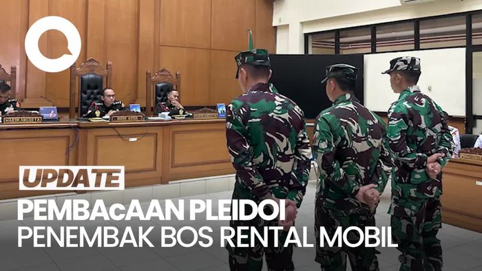 Video Penembak Bos Rental Mobil: Saya Punya Anak Kecil, Mohon Divonis Adil