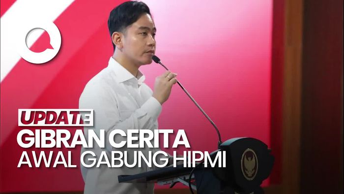 Video Gibran Cerita Awal Gabung HIPMI: Disuruh Senior Ngatur Meja-Kursi