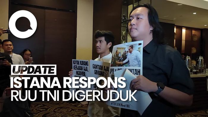 Video Respons Mensesneg soal Rapat RUU TNI di Hotel Digeruduk KontraS