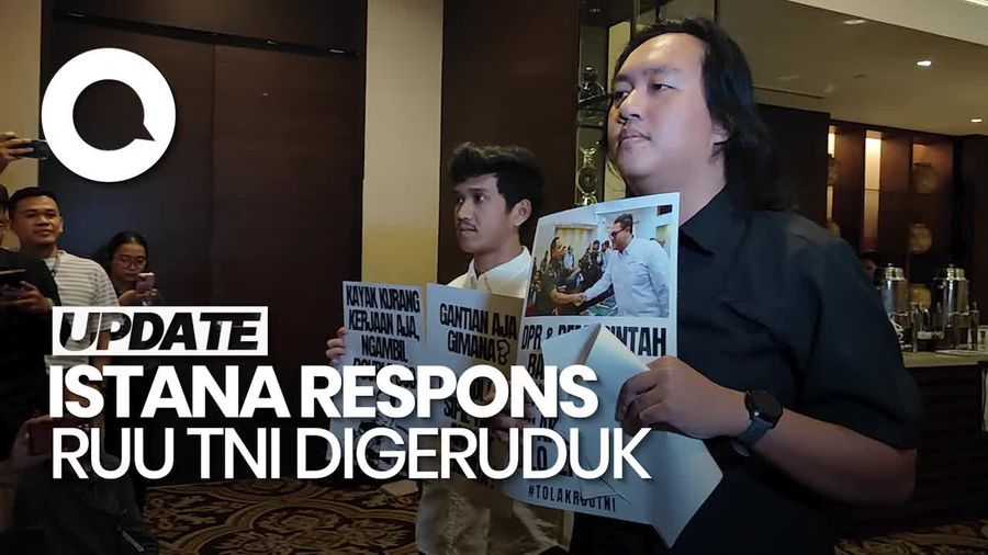 Video Respons Mensesneg soal Rapat RUU TNI di Hotel Digeruduk KontraS