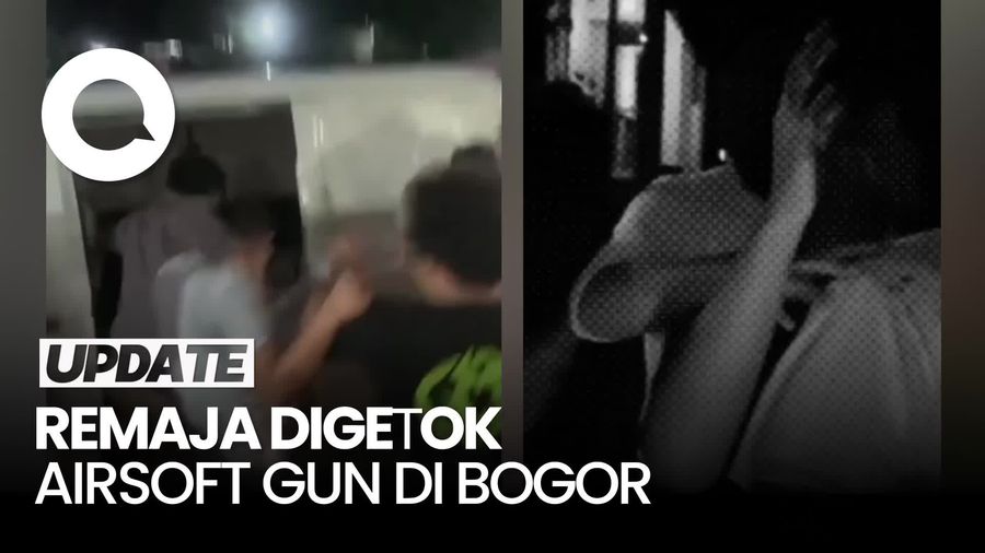 Video: Kesal Dibangunkan Sahur, Pria di Bogor Getok Remaja dengan Airsoft Gun