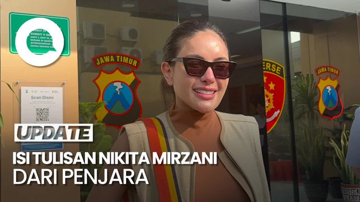 Video: Yang Ditulis Nikita Mirzani dari Balik Bui di Momen Ultah ke-39