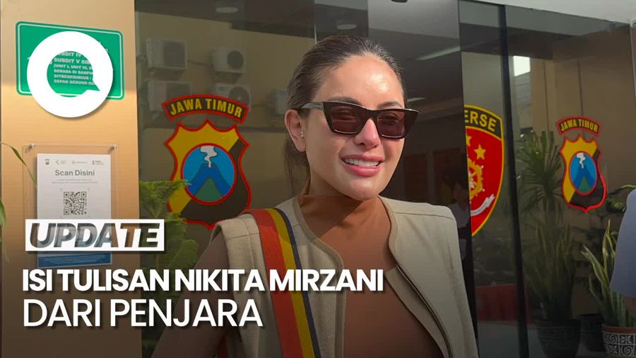 Video: Yang Ditulis Nikita Mirzani dari Balik Bui di Momen Ultah ke-39