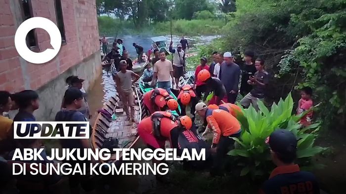 Video ABK Jukung Tenggelam di Sungai Komering Ditemukan Tewas