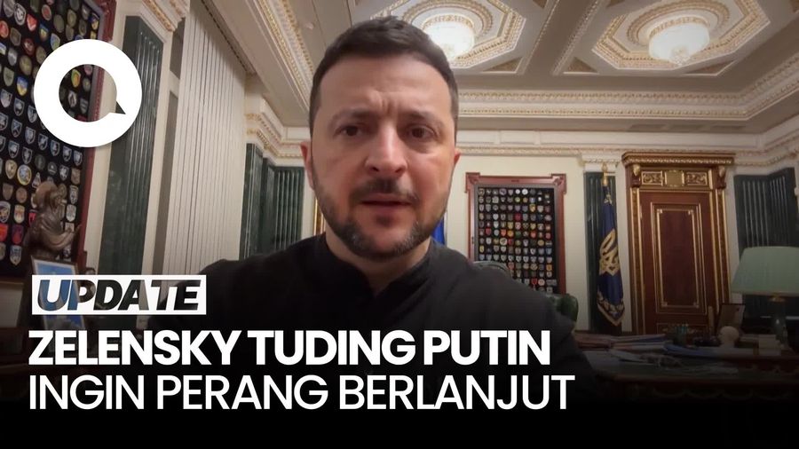 Video: Rusia-Ukraina Memanas, Zelensky Tuding Putin Ingin Memperpanjang Perang