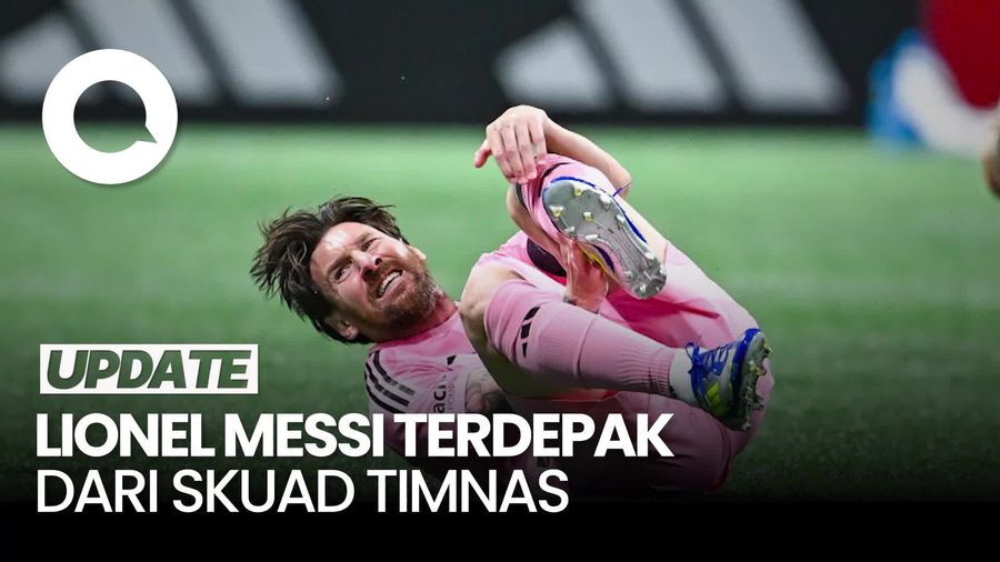 Video: Lionel Messi Dicoret dari Skuad Timnas Argentina Jelang Kualifikasi Pildun