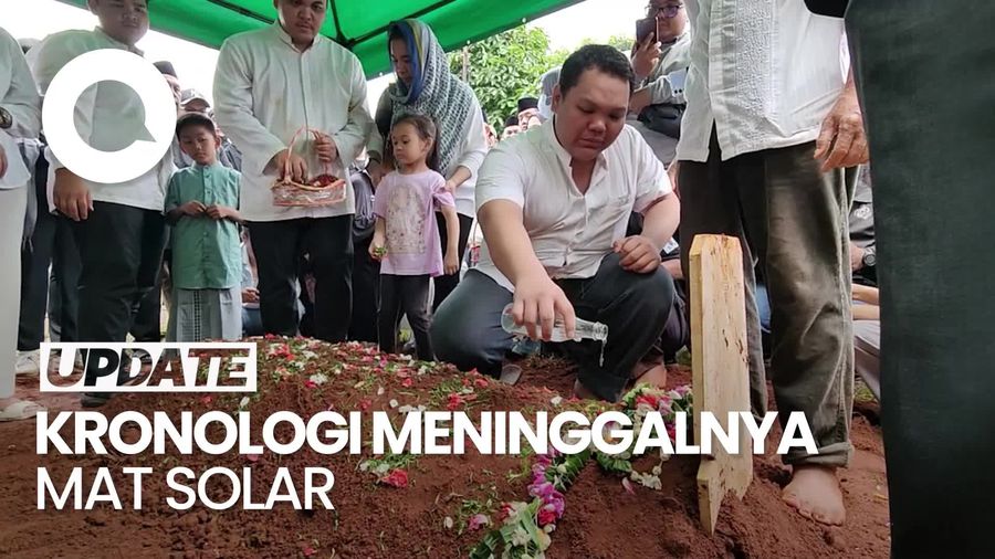 Video Kronologi Meninggalnya Mat Solar: Batuk-Akhirnya Tak Sadarkan Diri