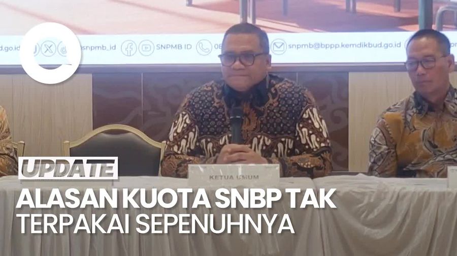 Video: Panitia SNPMB Jelaskan Alasan Kuota SNBP Tidak Semuanya Terpakai 