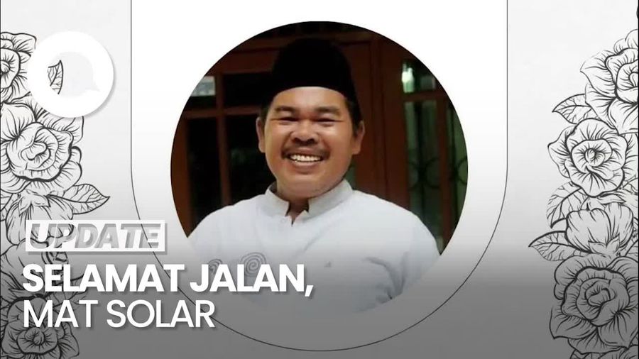 Video Mengenang Perjalanan Karier Mat Solar Bajaj Bajuri di Dunia Hiburan