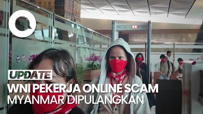 Video 400 WNI Pekerja Online Scam Myanmar Tiba di Indonesia Hari Ini