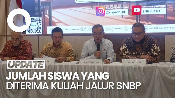 Video: Siswa yang Diterima Kuliah Lewat Jalur SNBP Ada 173.028