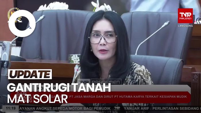 Video Rieke Diah Pitaloka Minta Hak Ganti Rugi Tanah Mat Solar yang Digusur Tol