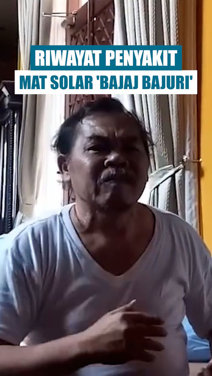 Video Catatan Sakit Mat Solar Bajaj Bajuri: Stroke hingga Diabetes