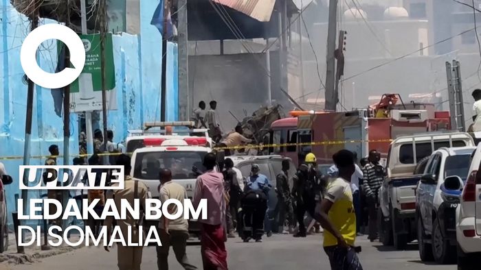 Video: Bom Meledak di Dekat Istana Presiden Somalia, Sejumlah Orang Tewas