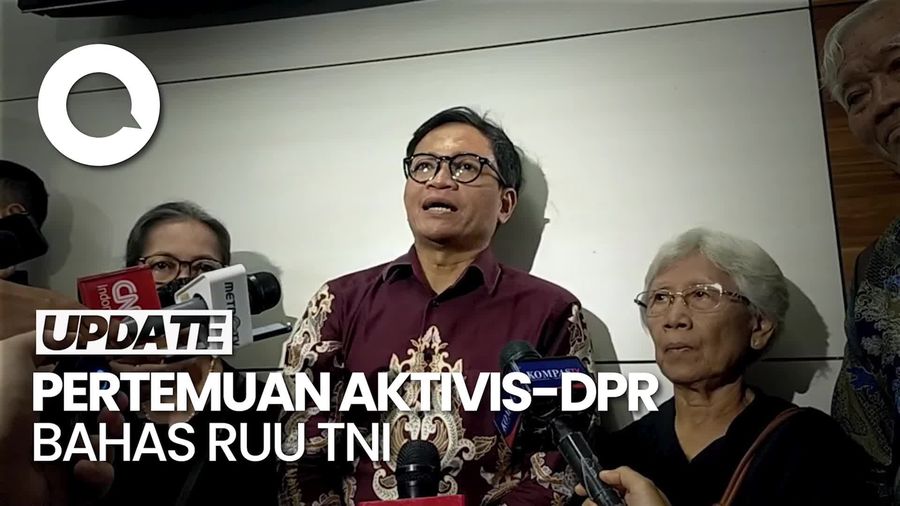 Video: Koalisi Masyarakat Sipil Bocorkan Isi Pertemuan dengan DPR soal RUU TNI