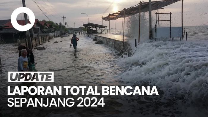 Video BNPB: Sepanjang 2024 Ada 3.472 Bencana di Indonesia, Terbanyak Banjir