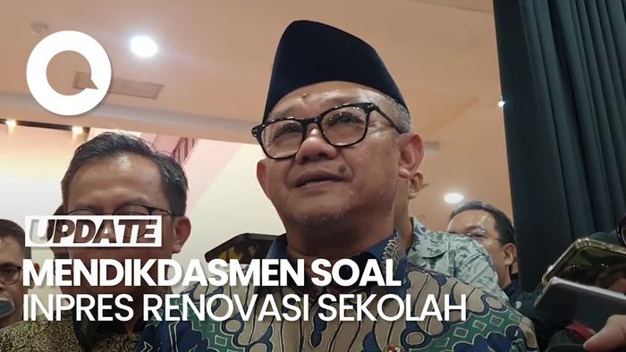 Video: Mendikdasmen Masih Menanti Menteri Lain Paraf Inpres Renovasi Sekolah 