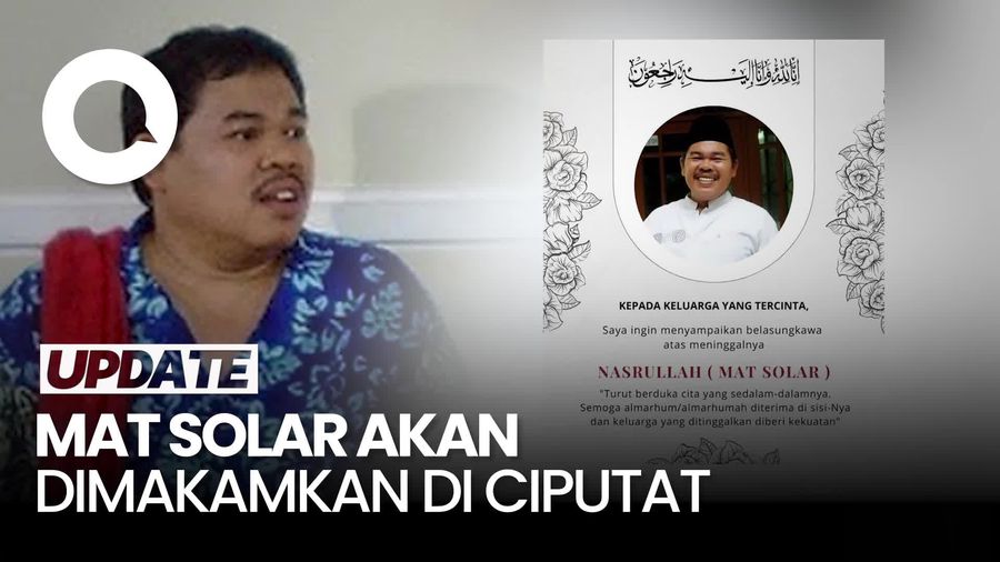 Video: Mat Solar Bajaj Bajuri Akan Dimakamkan di Ciputat