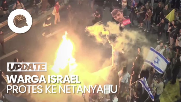 Video: Netanyahu Kembali Serang Gaza, Warga Israel Protes
