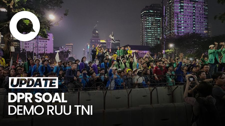 Video: Besok BEM SI Demo Tolak RUU TNI, Komisi I Respons Gini