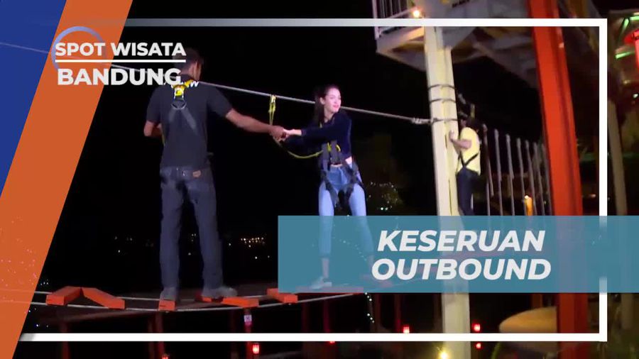 Serunya Menghadapi Tantangan dalam Wahana Outbound di DDieuland, Bandung