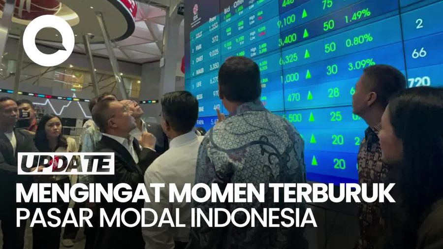 Video: IHSG Anjlok Parah, Ini Perbandingannya dengan saat Krisis 98 dan Covid-19