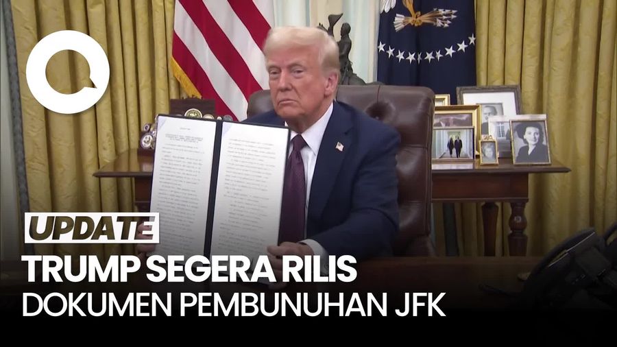 Video: Trump Siap Rilis 80.000 Dokumen Rahasia Pembunuhan John F Kennedy