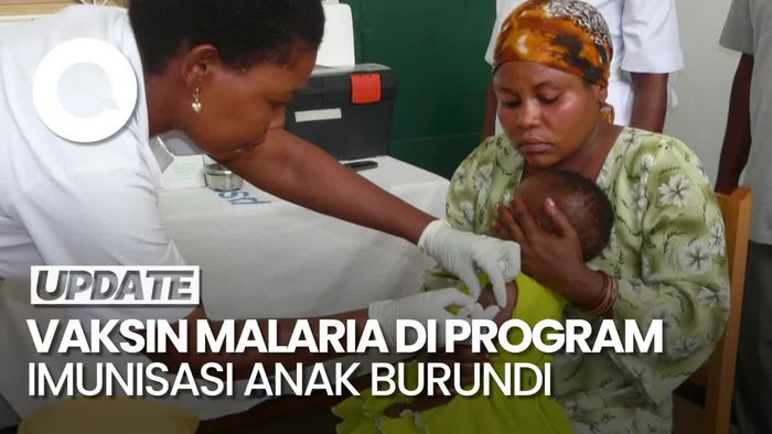 Video: Vaksin Malaria Masuk Program Imunisasi Anak Nasional Burundi