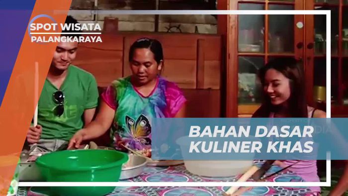 Belajar Memasak Kuliner Khas dari Batang Rotan di Palangkaraya