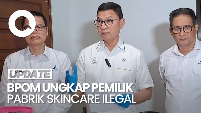 Video: Pemilik Pabrik Skincare Ilegal di Tangsel Terancam 12 Tahun Penjara