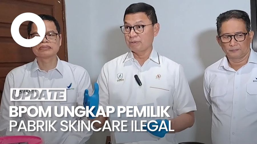 Video: Pemilik Pabrik Skincare Ilegal di Tangsel Terancam 12 Tahun Penjara