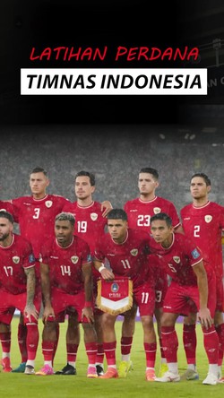 Video: Momen Latihan Perdana Timnas Indonesia Jelang Duel Lawan Australia