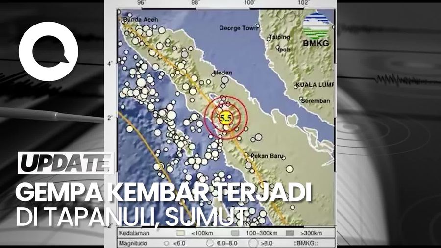 Video: Penjelasan BMKG soal Gempa Kembar Guncang Tapanuli Utara Pagi Tadi
