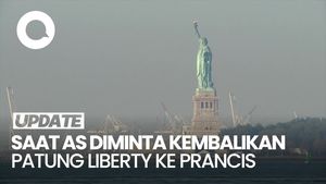 Video: Politisi Prancis Minta AS Kembalikan Patung Liberty, Ini Respons Gedung Putih